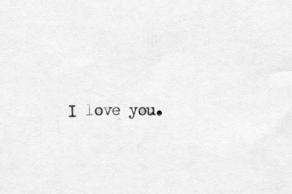 love you I .