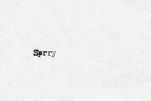 Sprry