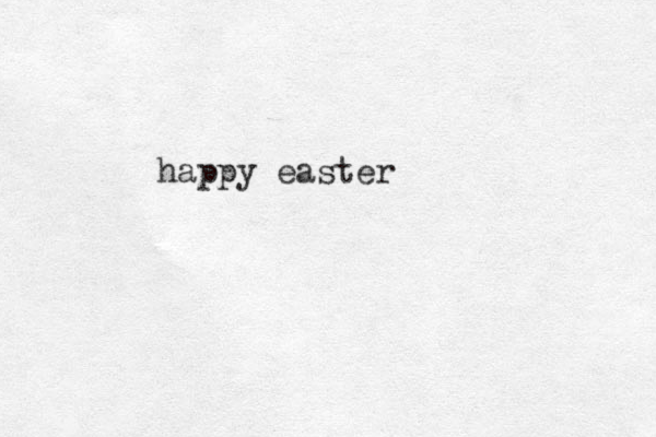 happy easter