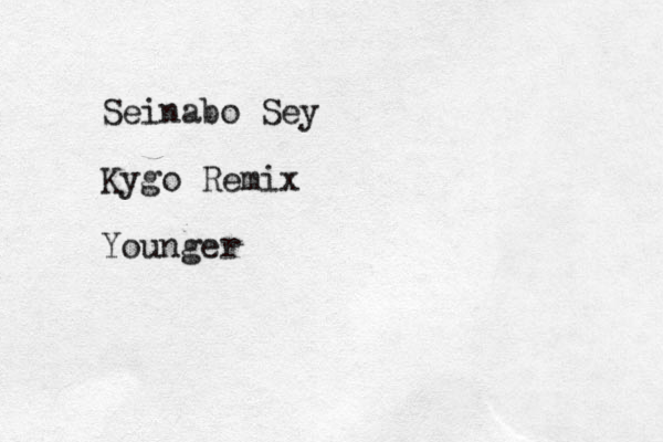 Seinabo Sey Kygo Remix Younger