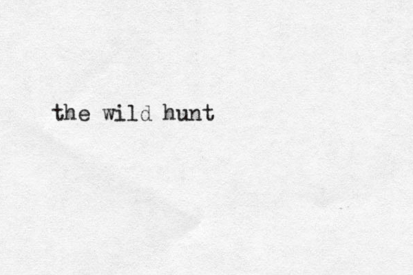 the wild hunt