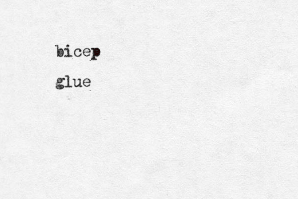 bicep glue