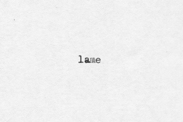 lame 