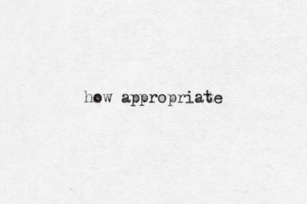 how appropriate