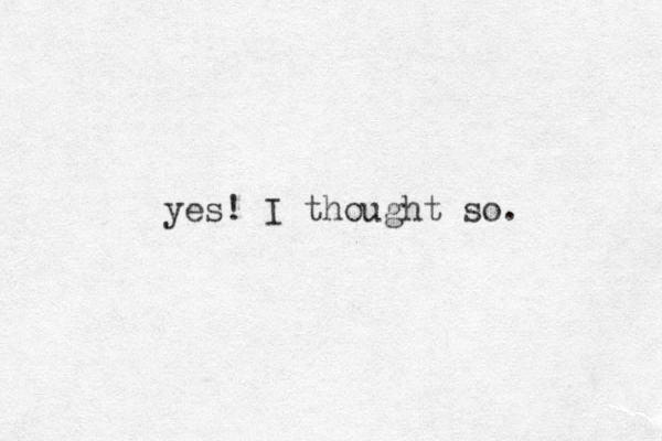 yes! I thought so. 
