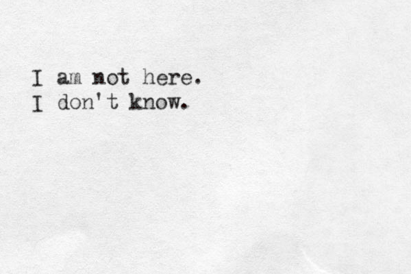 I am not here. I don't know.