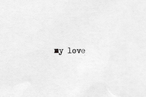 my love 