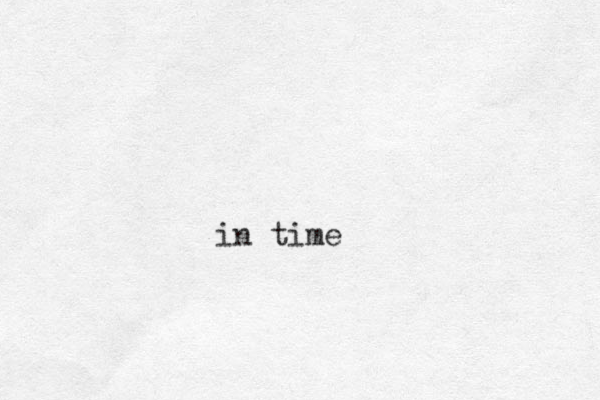 in time
