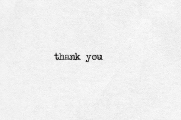 thank you 