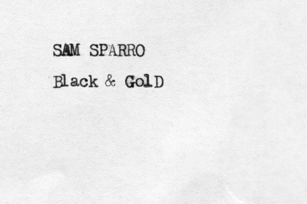 SAM SPARRO Black & GolD