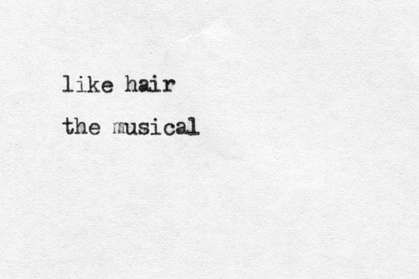 like hair the musical