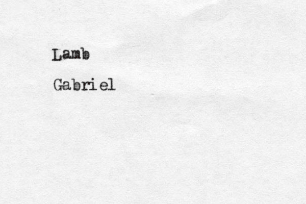 Lamb Gabriel