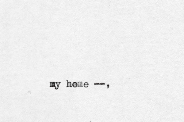 my home --, .