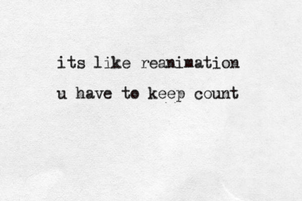 its like reanimation u have to keep count