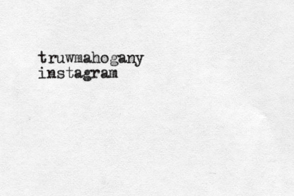 truwmahogany instagram