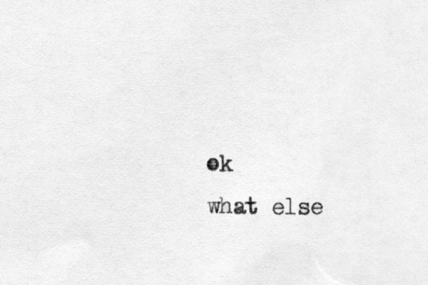 ok what else 
