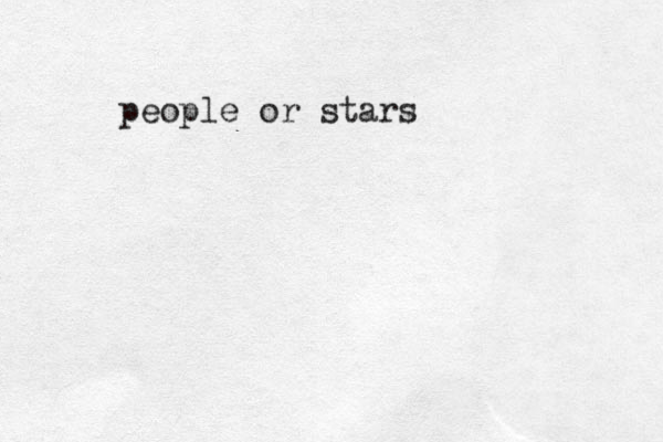 people or stars