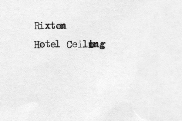 Rixton Hotel Ceilo i ing
