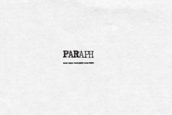 PARAPH ------