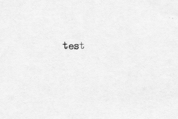test