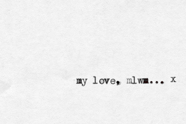 my love. , mlwm... x 