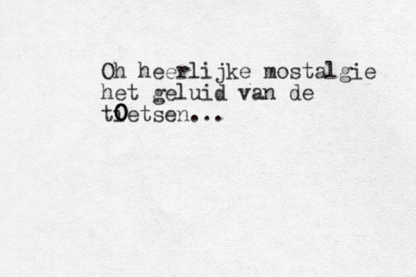 Oh heerlijke mostalgie het geluid van de tietsen... 0 0 0 