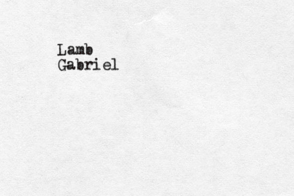 Lamb Gabriel