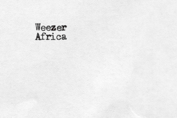 Weezer Africa