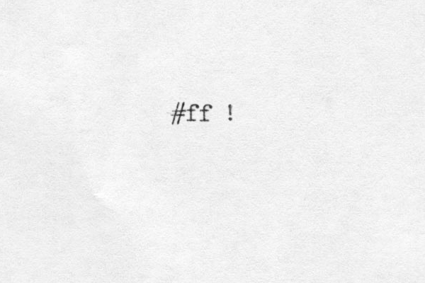 #ff !