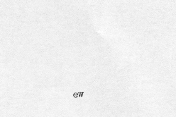 ew