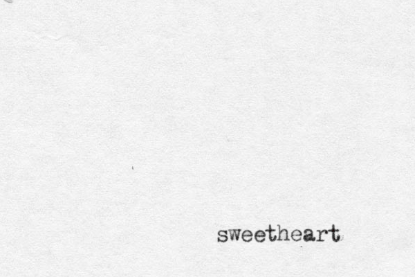 sweetheart