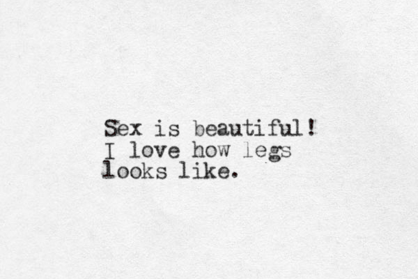 Sex is beautiful! I love how legs looks like. 