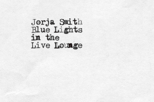 Jorja Smith Blue Lights in the Live Lounge