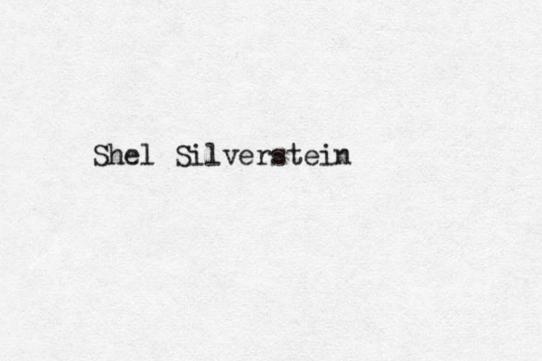 Shel Silverstein