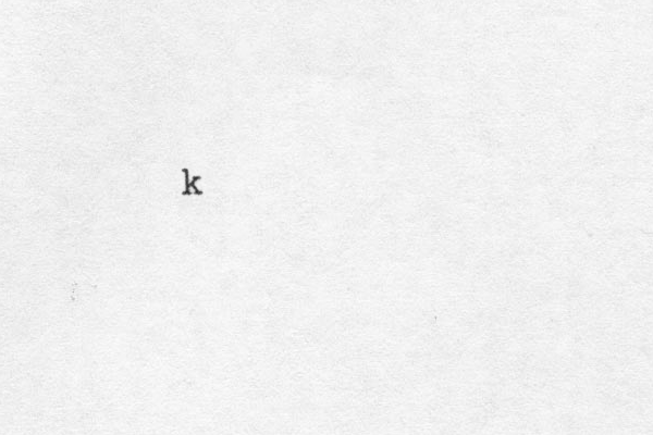 k 