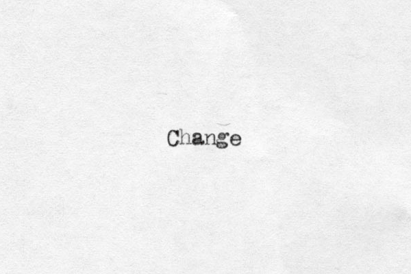 Change 