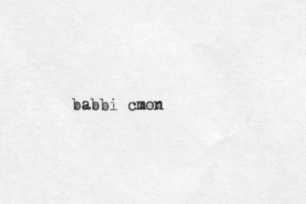 babbi cmon