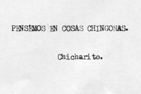 PENSE 'MOS EN COSAS CHINGONAS. Chicharito.