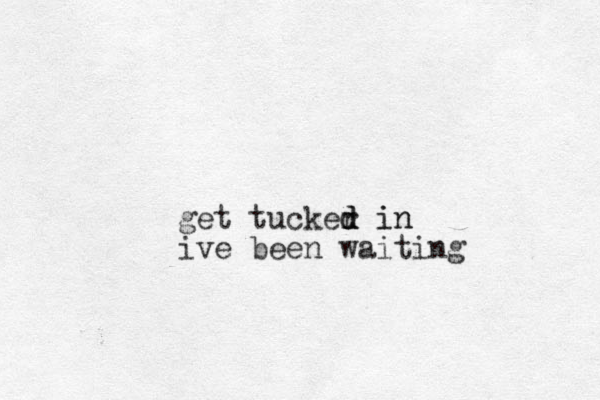 get tucker d d d in in ive been waiting