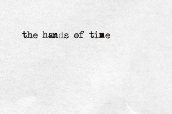 the hands of time 