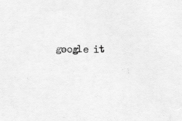 google it