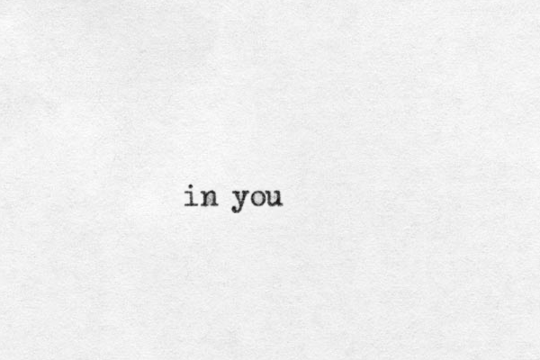 in you