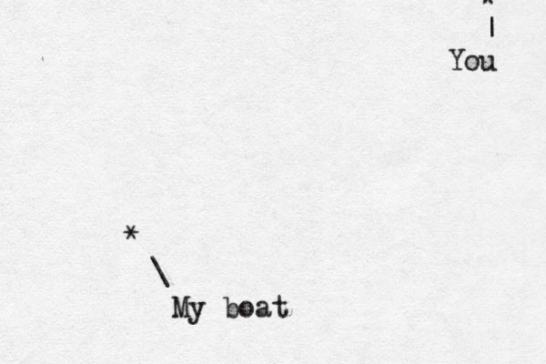 * \ My boat * | You 