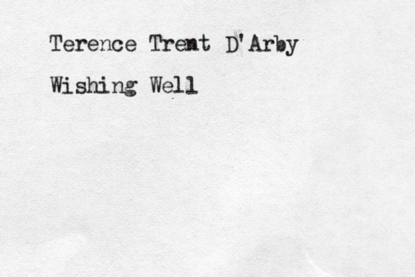 Terence Trent D'Arby Wishing Well