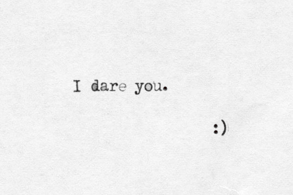 I dare you. :) 