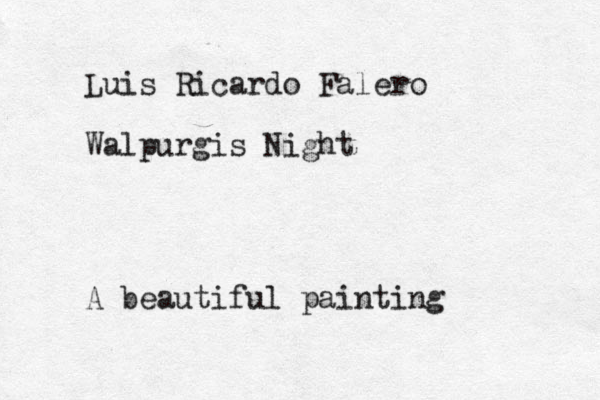 Luis Ricardo Falero Walpurgis Night A beautiful painting