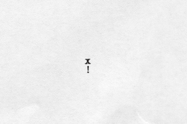 x !