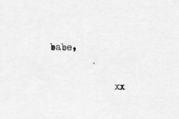 babe, xx