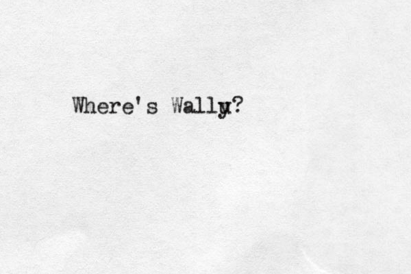 Where's Wallu y?
