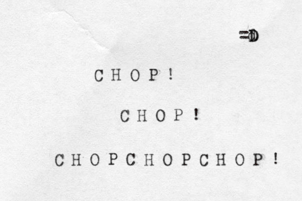 C H O P ! C H O P ! C H O P C H O P C H O P ! =d D D 